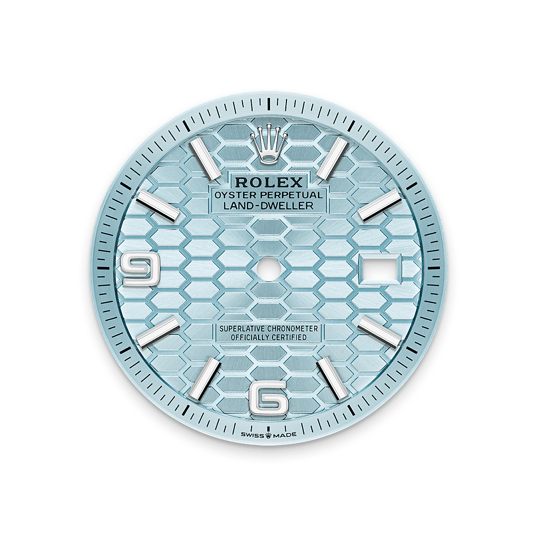 Rolex Land-Dweller m127236-0001 esfera