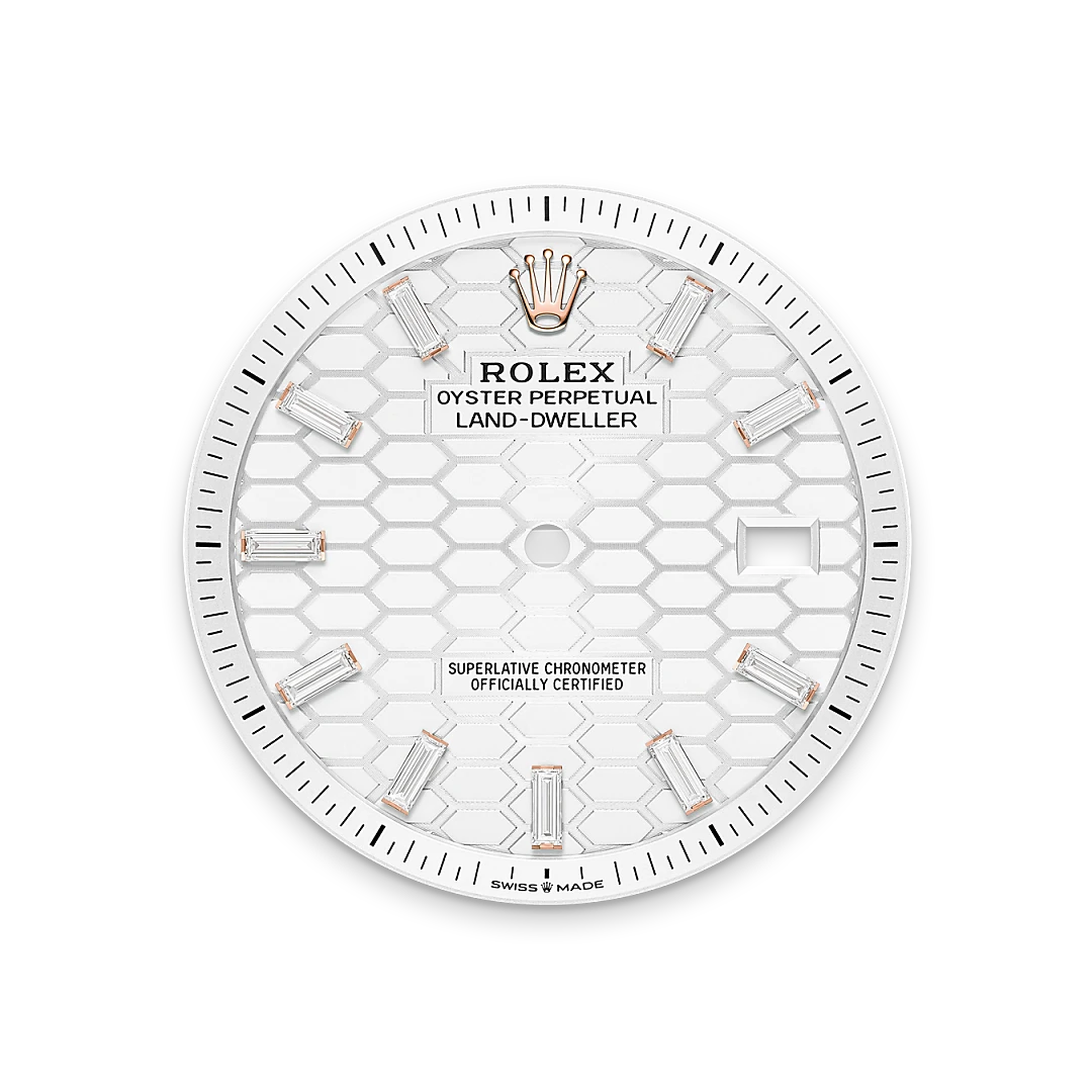 Rolex Land-Dweller m127385tbr-0003 esfera