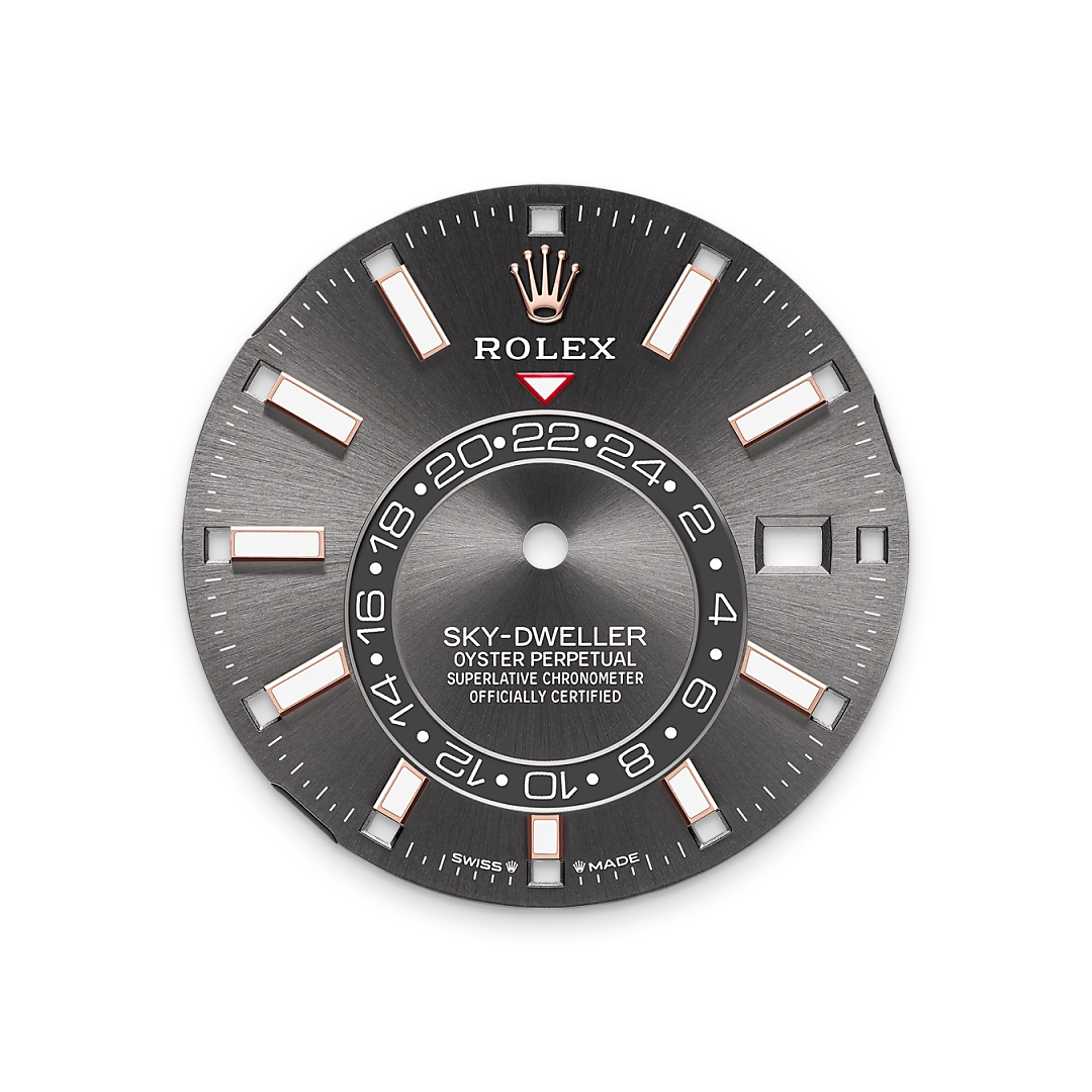 Rolex Sky-Dweller m336935-0004 esfera