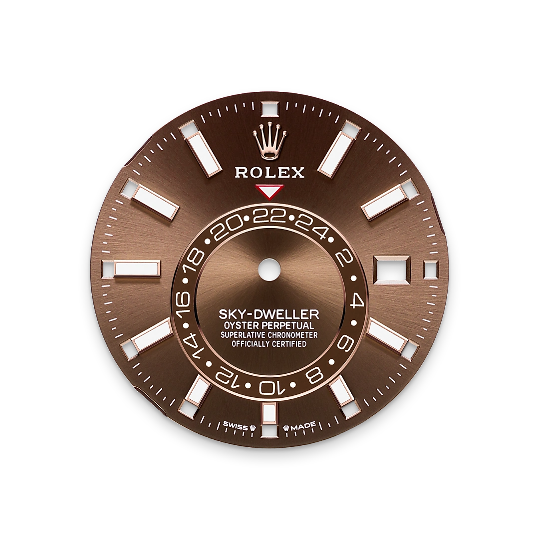 Rolex Sky-Dweller m336935-0006 esfera